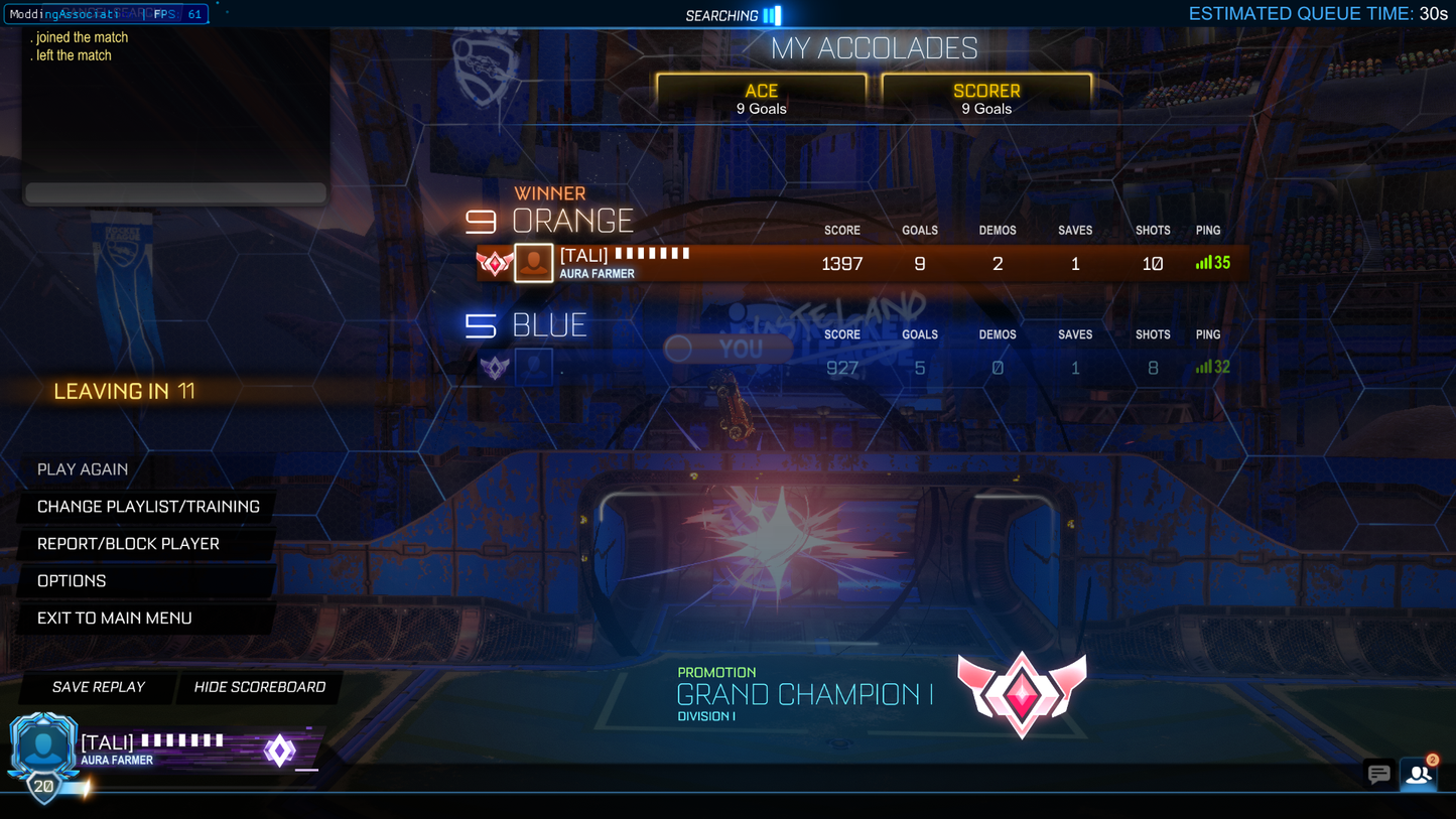 Rocket League AI Bot Stealth