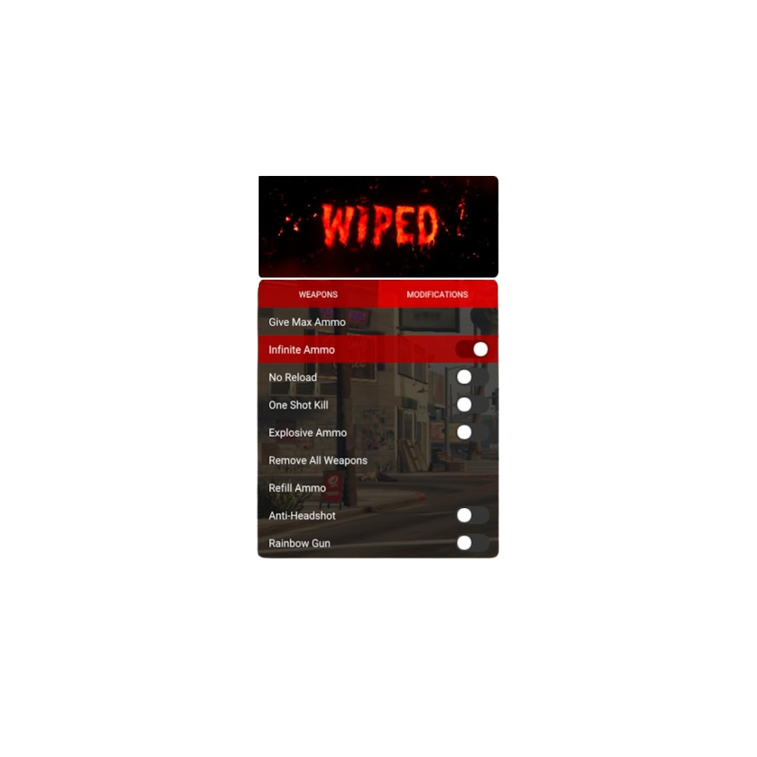 Wiped Susano Premium Menu