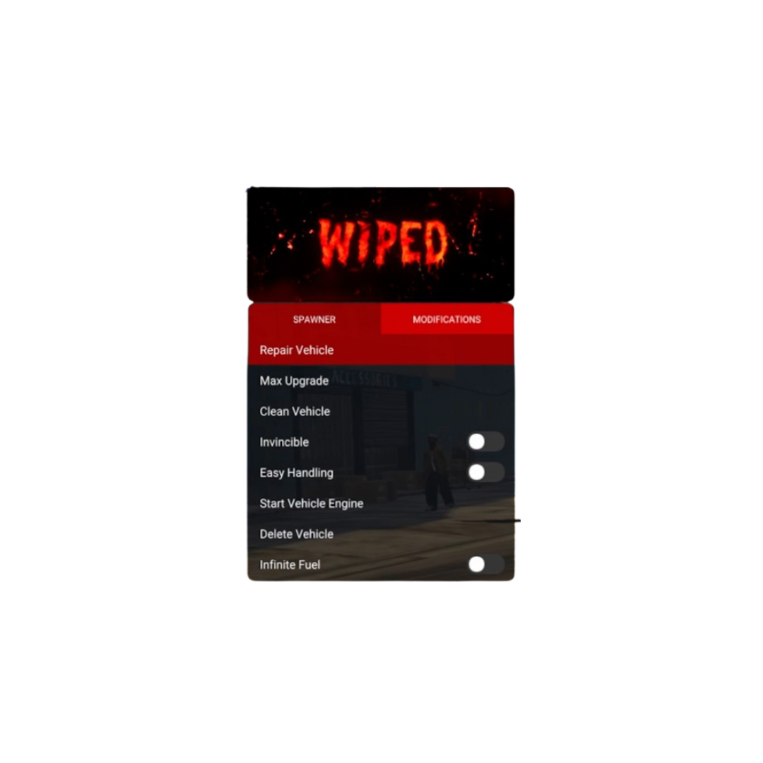 Wiped Susano Premium Menu