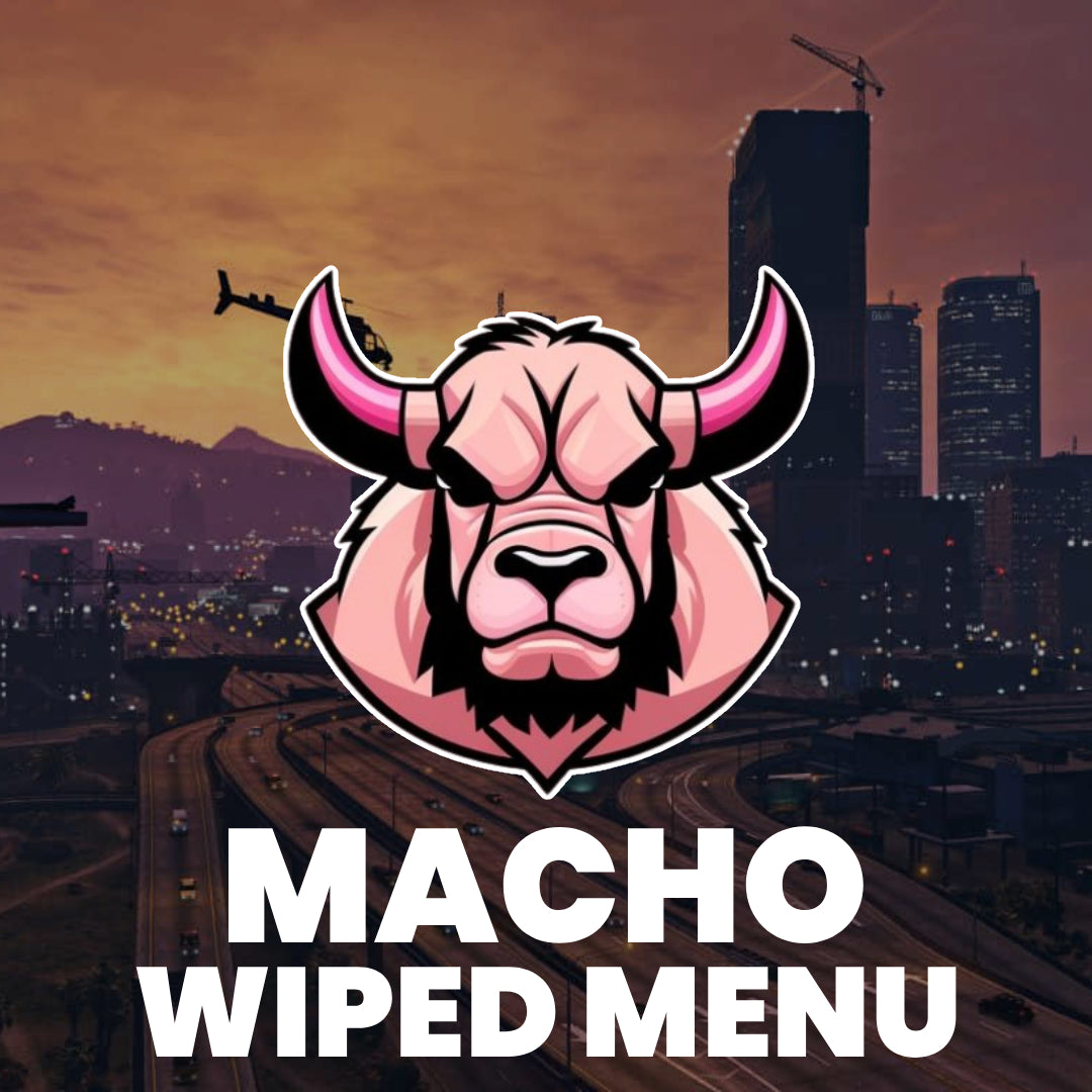 Wiped Macho Premium Menu