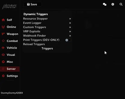 Phaze Menu (Nexus)