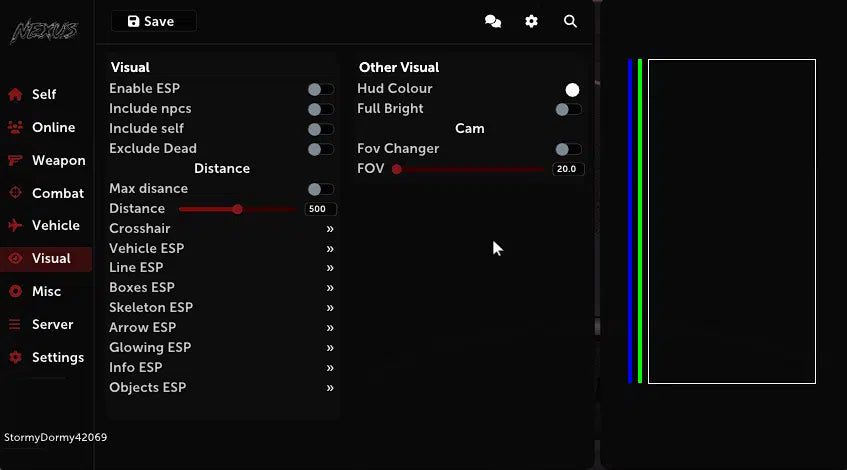 Phaze Menu (Nexus)