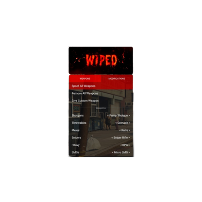 Wiped Susano Premium Menu